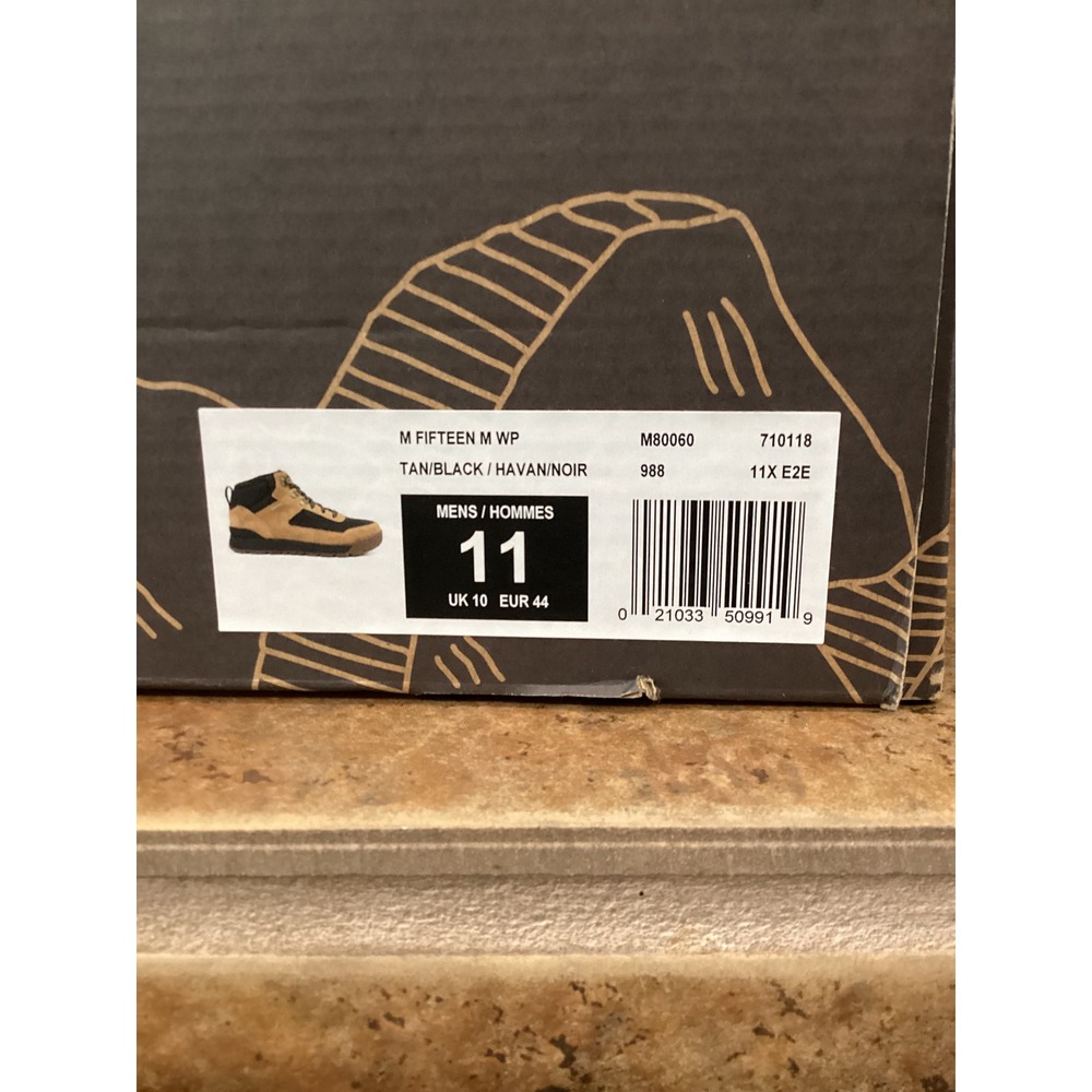 Forsake M Fifteen M WP Mens 11 Waterproof Hiking Boots Tan Black M80060 NEW - Picture 8 of 8